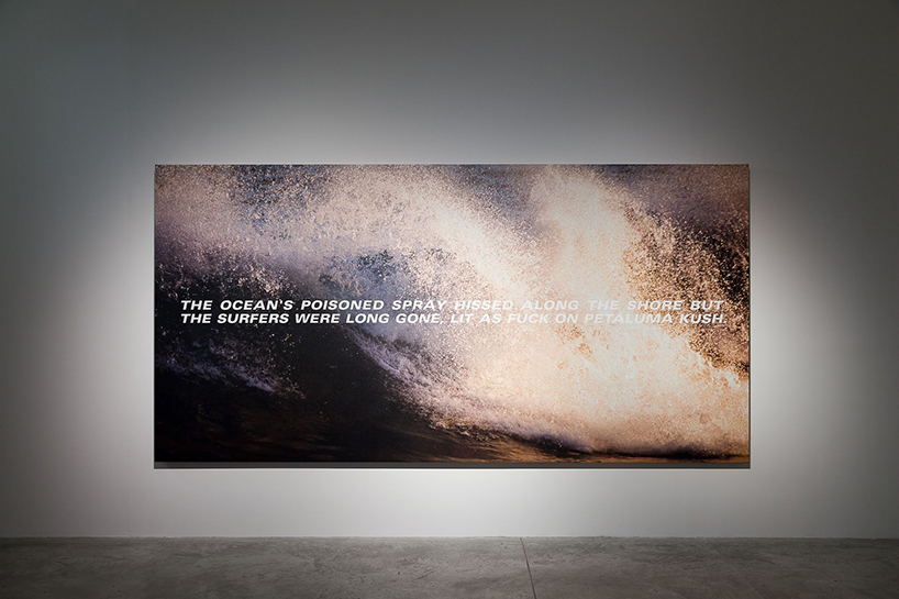 alex israel summer 2 almine rech gallery paris solo exhibition designboom