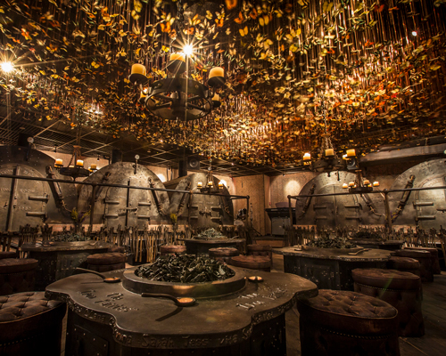 10,000 butterflies flutter over enchanting underground bar by ashley sutton
