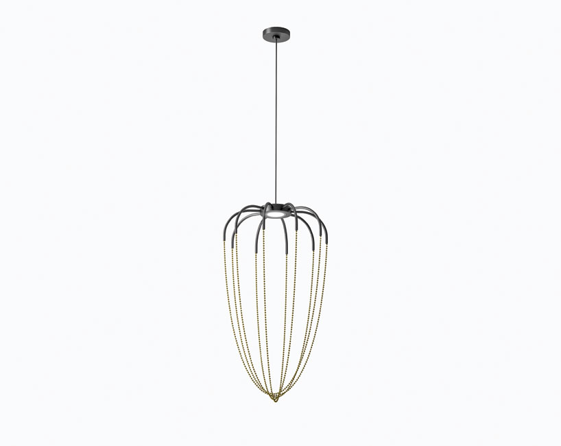axolight alysoid forms hanging collection of jewelry-like lamps