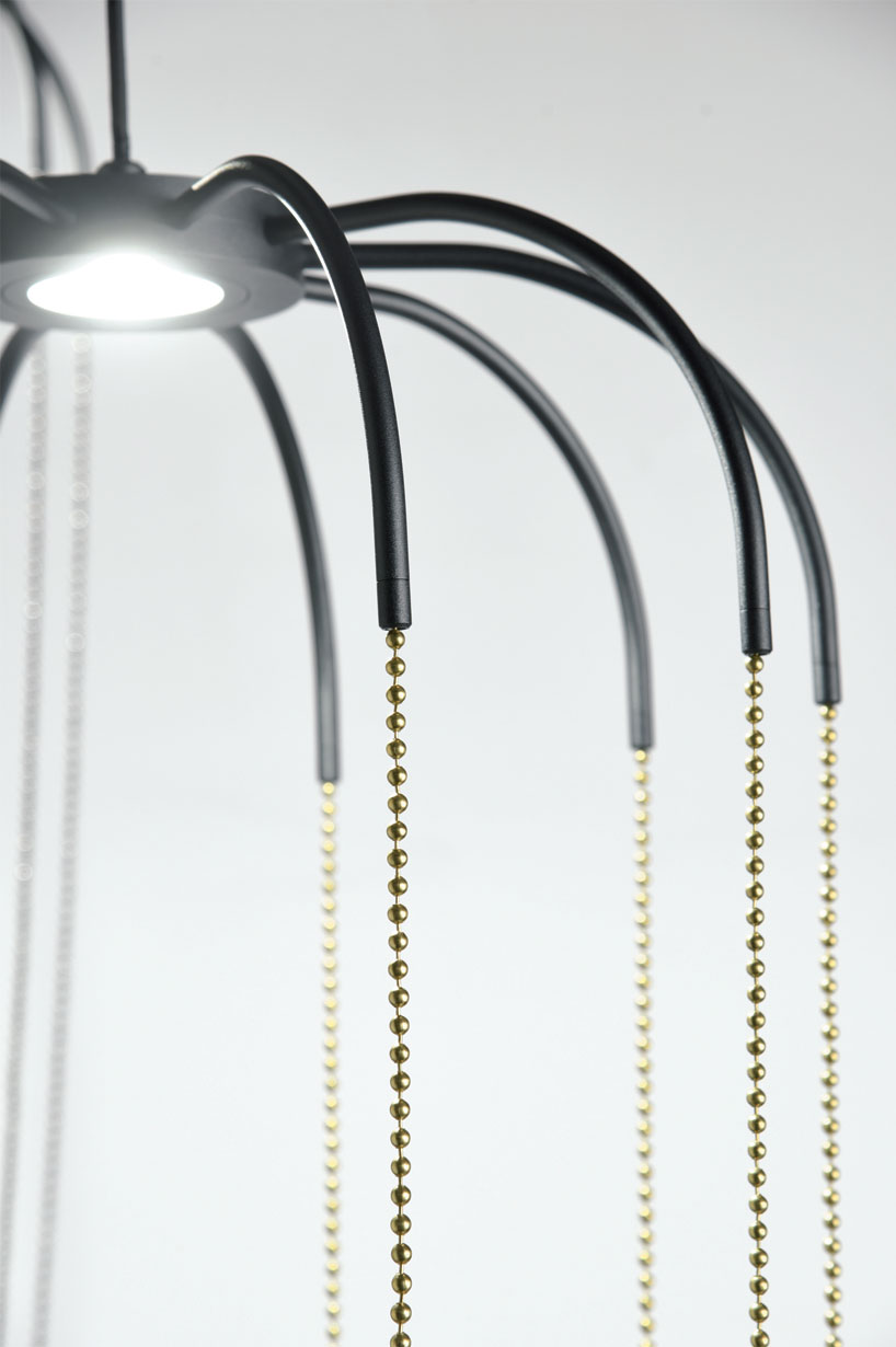 axolight alysoid forms hanging collection of jewelry-like lamps