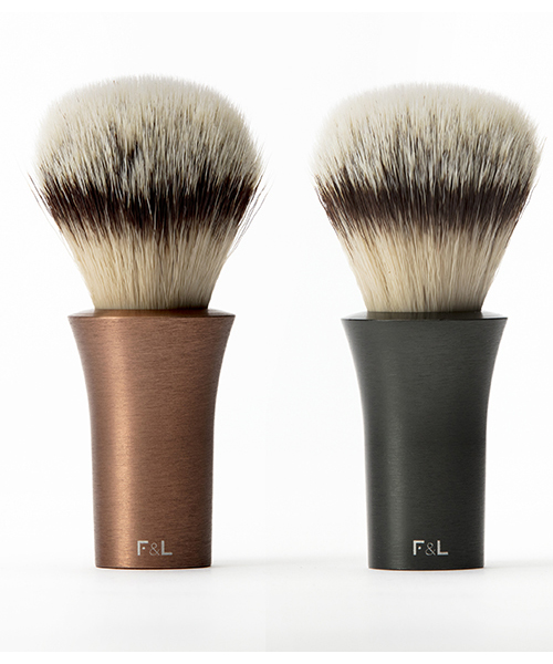 benjamin hubert's shaving brush set for follicle & limb taps into traditional male grooming