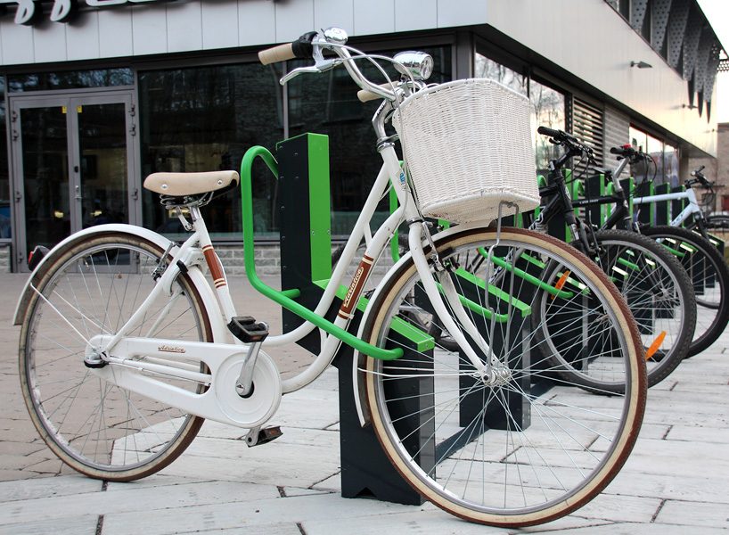 secure bike rack