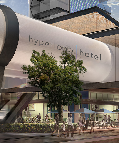 the hyperloop hotel lets you zoom between cities in a luxury suite
