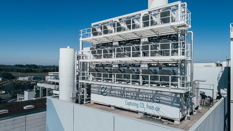climeworks' air-capturing plant takes CO2 from the atmosphere and feeds it to vegetables