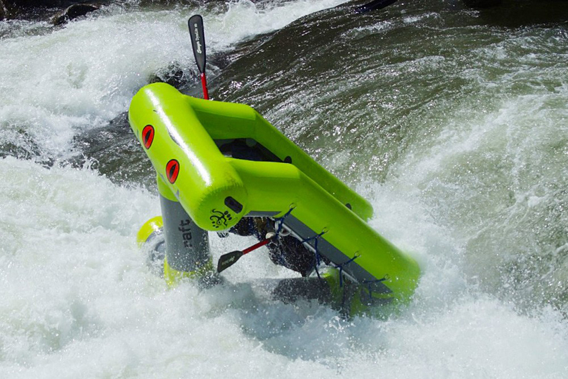 the creature craft is an anti-roll inflatable watercraft