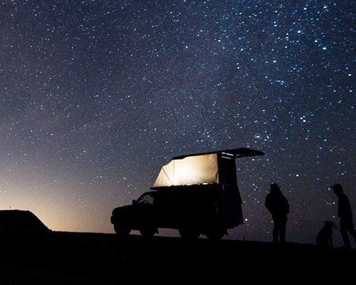 leentu's rooftop camper is the world's leanest tent shell