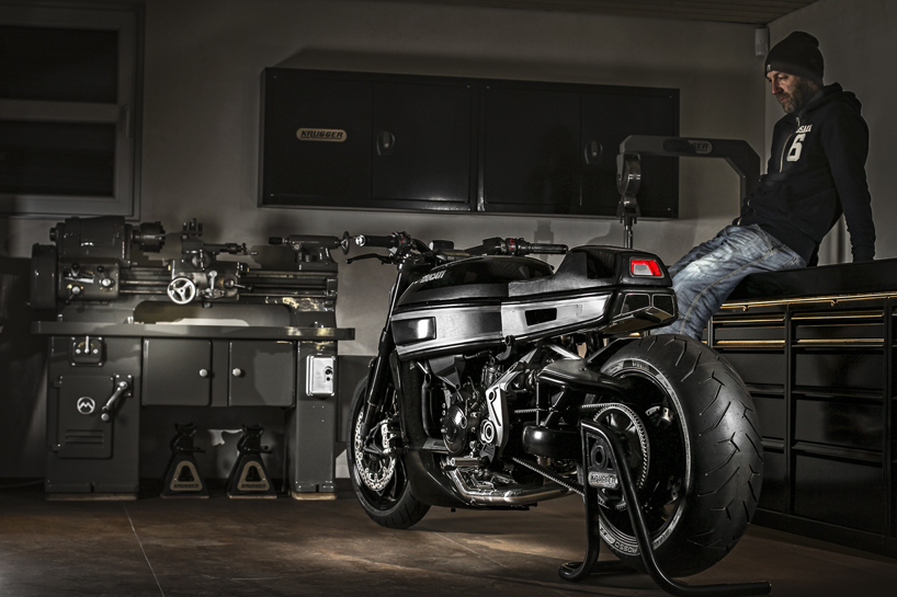 ducati brings custom xdiavel by krugger to the bikers’ classics at spa-francorchamps