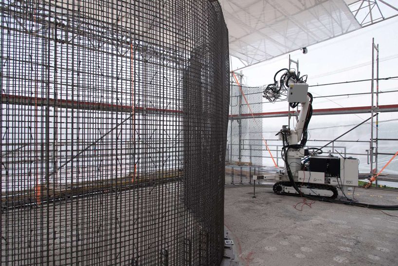 ETH zurich build DFAB HOUSE robots 3D printers designboom 04