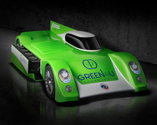 green4U X panoz racing GT-EV to be first ever all-electric car to attempt le mans