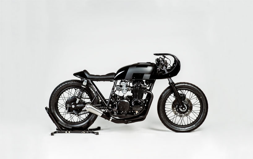 hookie black mamba urban caferacer motorcycle injects venom inside