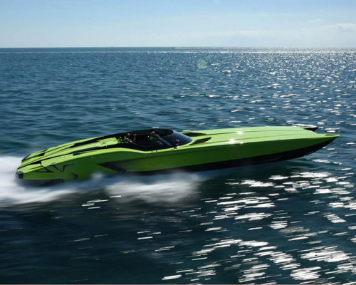 lamborghini aventador super veloce is a one-off performance speed boat