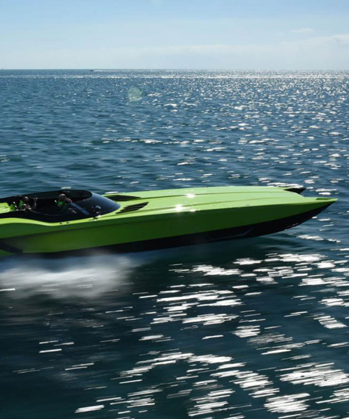 lamborghini aventador super veloce is a one-off performance speed boat
