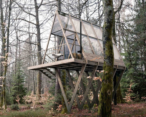 'stedsans in the woods' is an upcycled permaculture farm and retreat in southern sweden