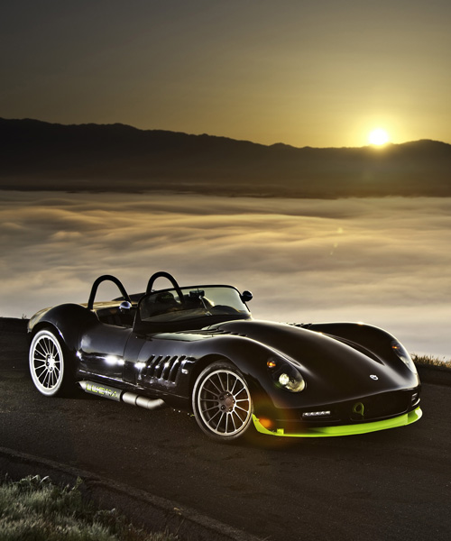 the lucra LC470 is a handbuilt, V8-engined convertible supercar