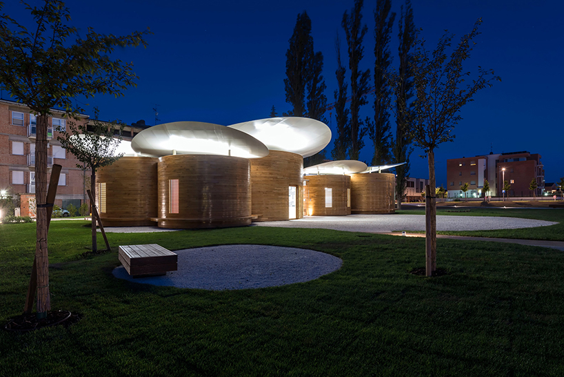 MCA completes house of music in italy as nine circular pavilions