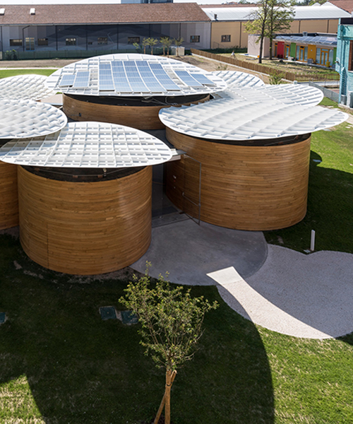 MCA completes house of music in italy as nine circular pavilions