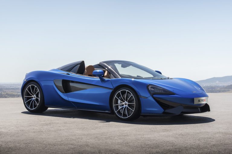 mclaren constructs a convertible roof for the 650S spider supercar