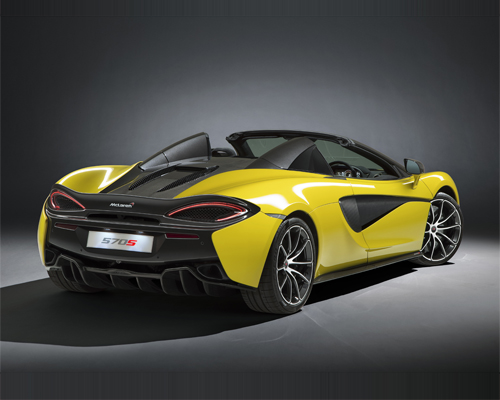 mclaren constructs a convertible roof for the 650S spider supercar
