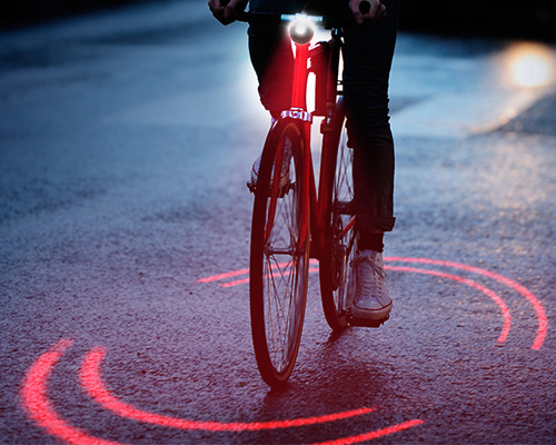 michelin’s ‘bikesphere’ protects cyclists from cars inside a ring of red light