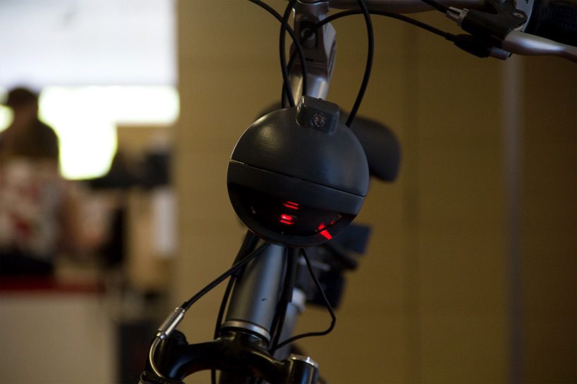 BikeSphere: las luces especiales para bicis marcan la distancia de seguridad