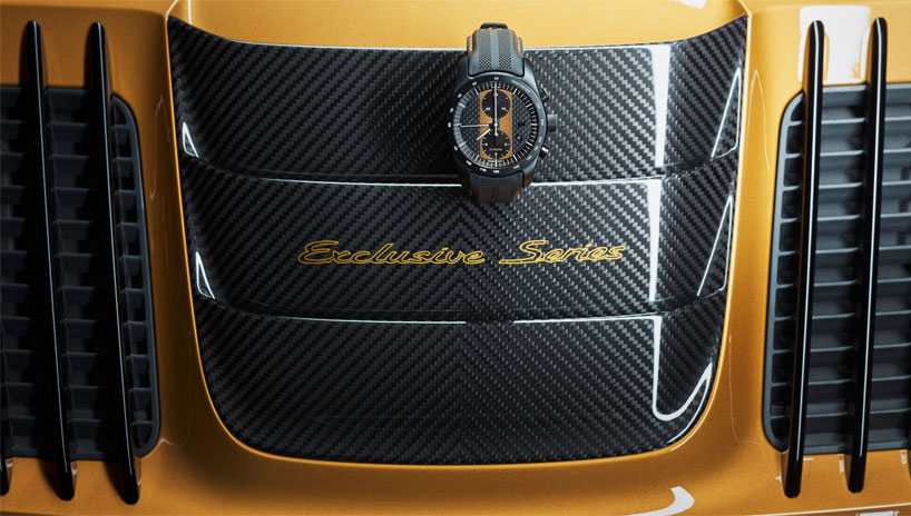 golden yellow porsche 911 turbo S exclusive series limited to 500 units