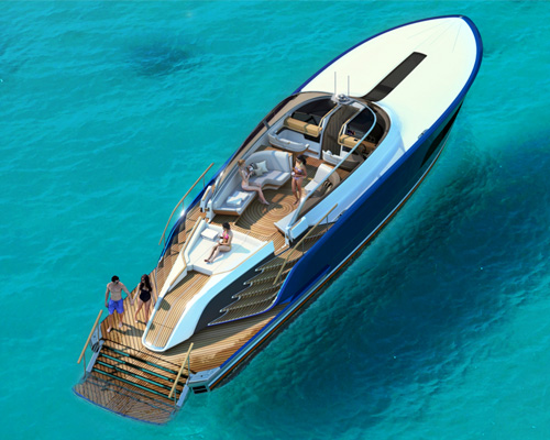 rolls royce's aeroboat S6 combines luxury living with high-performance cruising