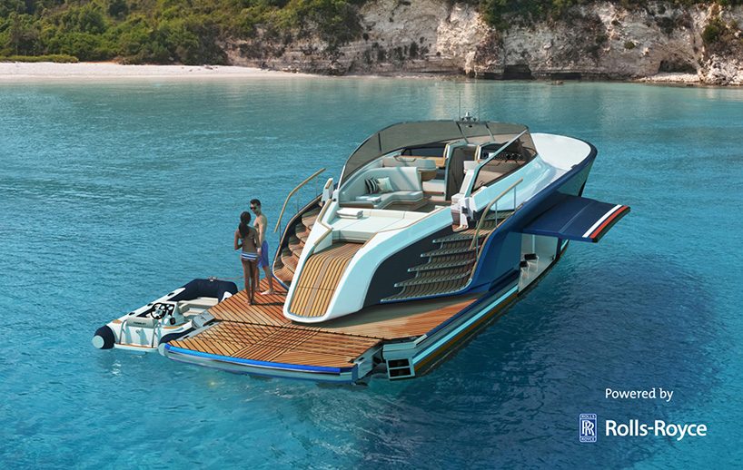 rolls royce's aeroboat S6 combines luxury living with high-performance cruising