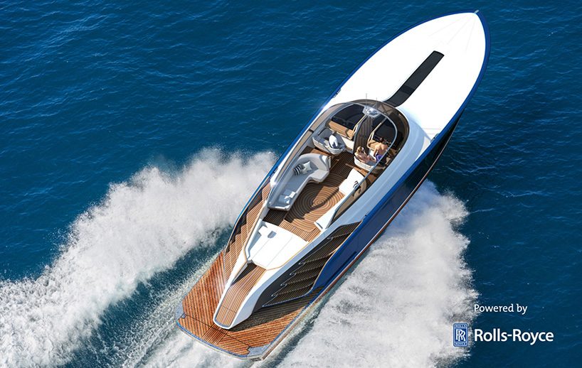 rolls royce's aeroboat S6 combines luxury living with high-performance cruising