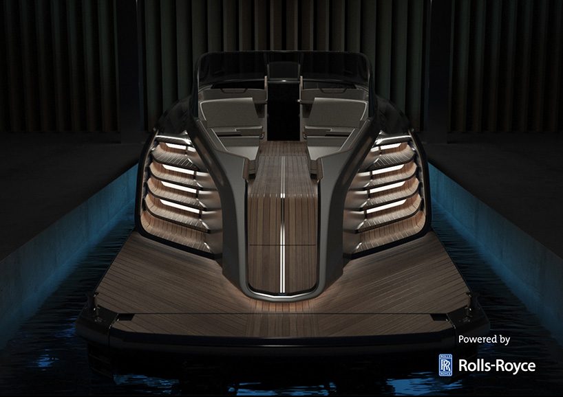 rolls royce's aeroboat S6 combines luxury living with high-performance cruising