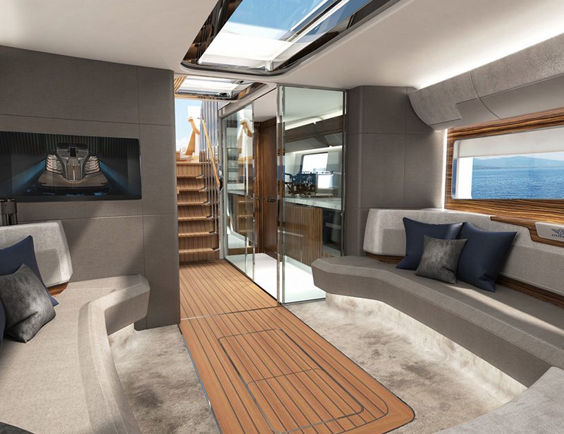 rolls royce's aeroboat S6 combines luxury living with high-performance cruising