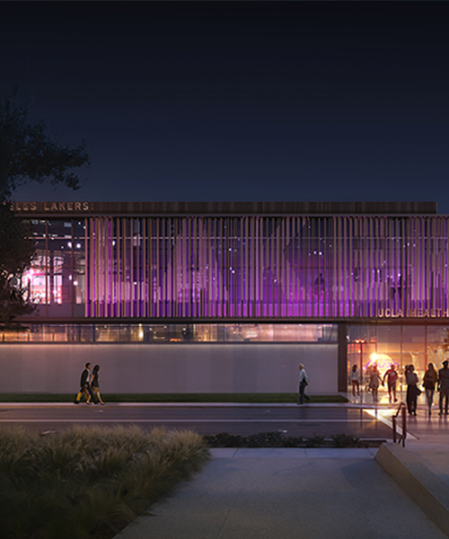 ROSSETTI and perkins+will's health training center for the LA lakers set to open august 2017