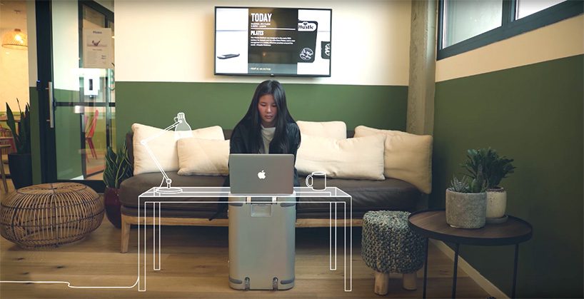 the samara smart, strong, and sturdy suitcase is made from aircraft-grade aluminium
