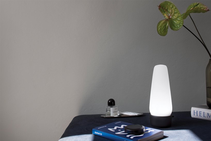 speech-enabled senic COVI doubles as interior light and smart home hub