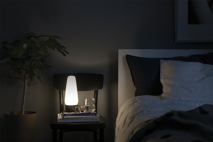 speech-enabled senic COVI doubles as interior light and smart home hub