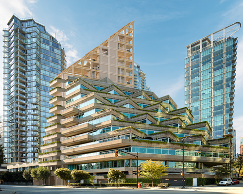 shigeru ban reveals plans for 'terrace house', the world’s tallest hybrid timber structure