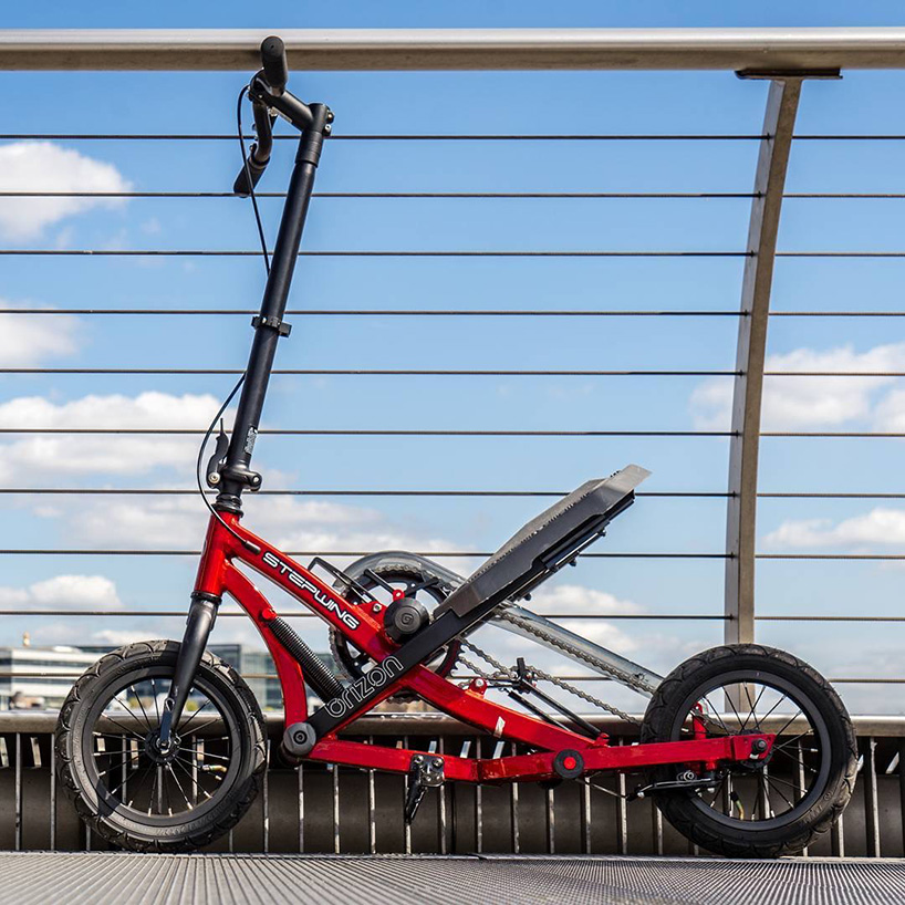 the stepwing fitness bike is a comfy crosstrainer for commuting