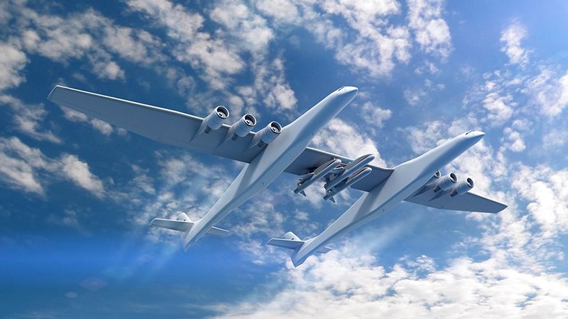 the stratolaunch, world's largest plane, emerges from hangar for first time