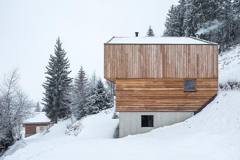 Studio Razavi Frames The French Alps Inside Concrete Timber