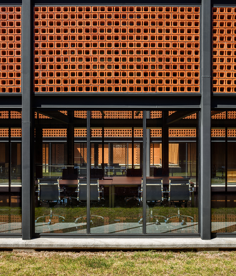 mauricio rocha + gabriela carrillo encircle courthouse in mexico with volcanic stone walls