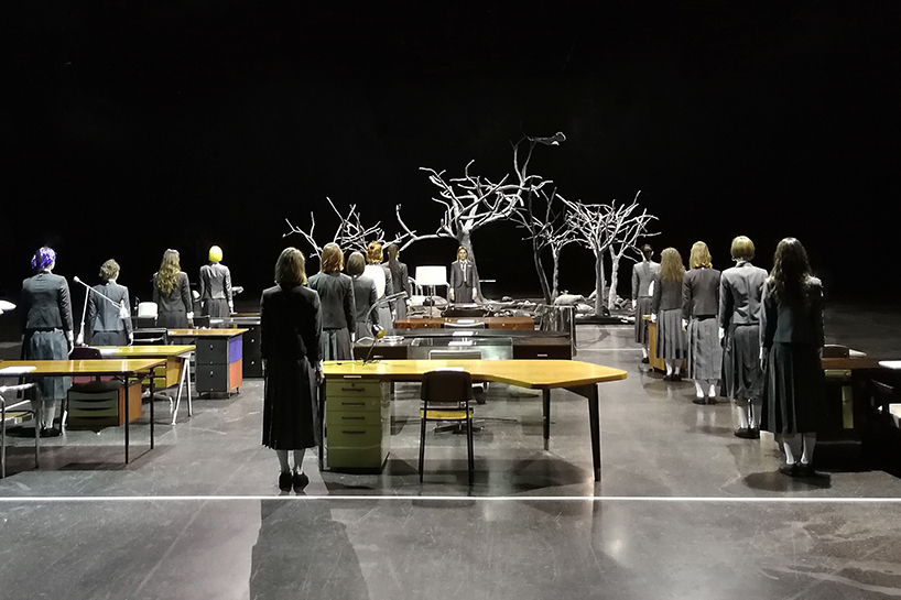 thom browne frames fifteen of the most important desks in design history