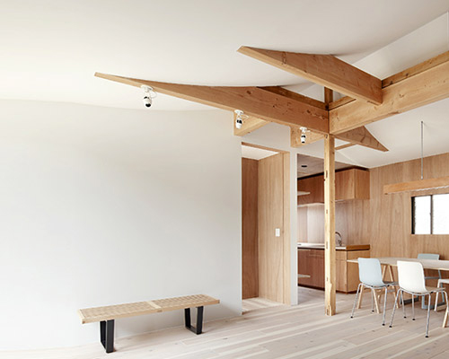 tomomi kito remodels 1970s japanese house to accommodate a family of four generations