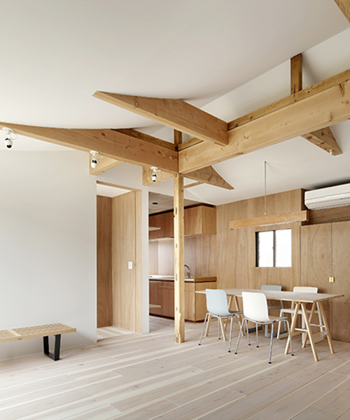 tomomi kito remodels 1970s japanese house to accommodate a family of four generations