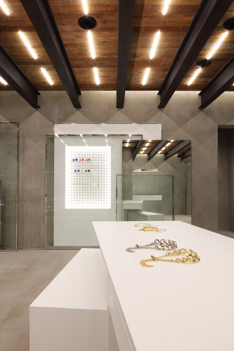 wonderwall establishes a pure aesthetic for jewelry brand ambush in tokyo