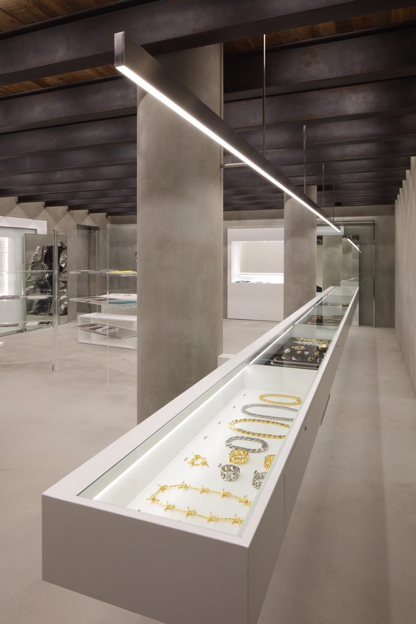 wonderwall establishes a pure aesthetic for ambush jewelry brand in tokyo