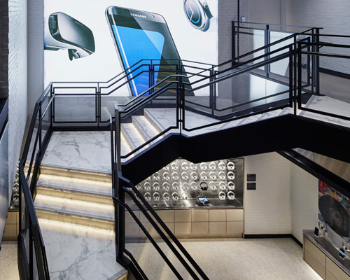 wonderwall designs samsung's multifunctional US headquarters in new york