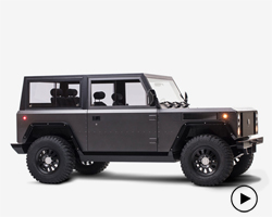 bollinger's B1 is an all electric sport utility truck