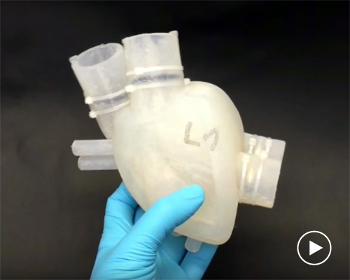 ETH zurich 3D prints a beating artificial heart