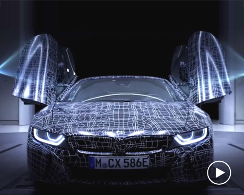 BMW teases the i8 roadster electric convertible sports car