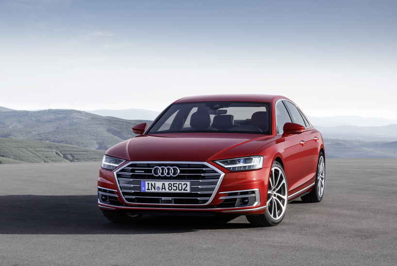 AUDI unveils its new A8 + A8 L: the future of the luxury class
