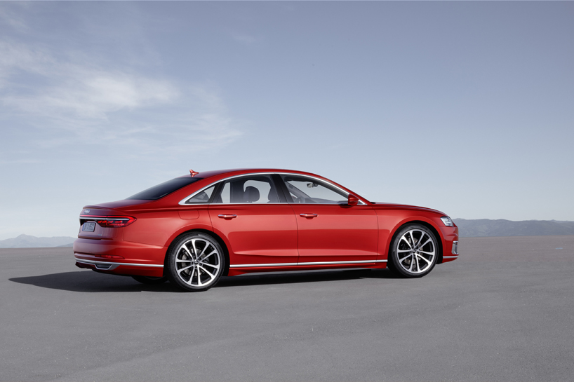 AUDI unveils its new A8 + A8 L: the future of the luxury class